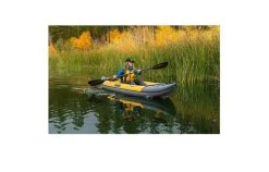 ADVANCED ELEMENTS ADVANCED ELEMENTS / ISLAND VOYAGE 2 KAYAK / YELLOW-GREY -Water Sport Gear Shop advanced elements advanced elements island voyage 6