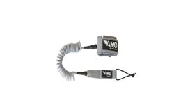 OCEAN LINEAGE OCEAN LINEAGE / VAMO 10' COILED LEASH GOCEAN LINEAGE / LAISSE À BOUDIN VAMO 10' (GRIS)RAY
